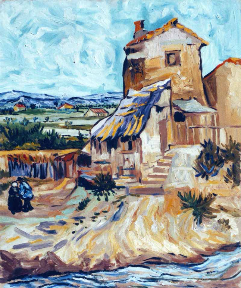 Copie d'après Van Gogh